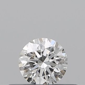 0.23 Carat Round E SI2 EX VG GIA Natural Diamond