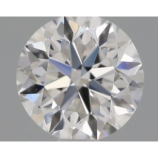 0.7 Carat Round F VS1 VG EX GIA Natural Diamond