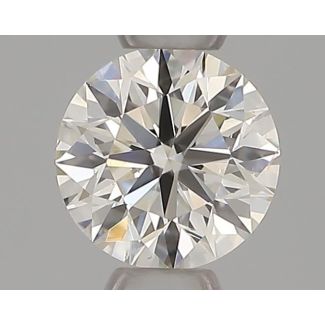 0.31 Carat Round H VS2 EX VG IGI Natural Diamond