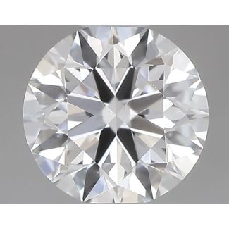 0.4 Carat Round E VS1 EX GIA Natural Diamond