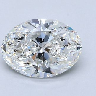 2.02 Carat Oval F VS1 - EX GIA Natural Diamond