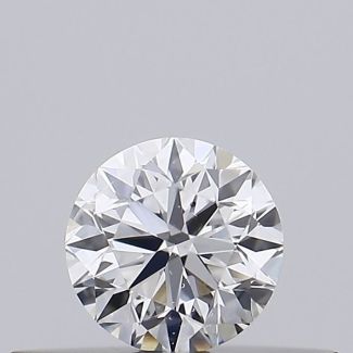 0.23 Carat Round D SI2 VG EX GIA Natural Diamond