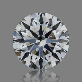 0.7 Carat Round H VS1 EX GIA Natural Diamond