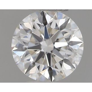 0.33 Carat Round G VVS1 EX GIA Natural Diamond