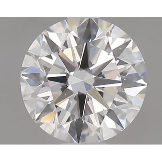 0.5 Carat Round H VS2 EX GIA Natural Diamond