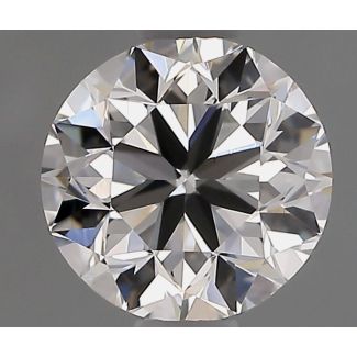 0.9 Carat Round H VVS2 VG EX GIA Natural Diamond