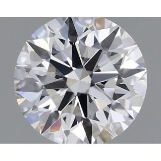 0.36 Carat Round F VVS1 EX GIA Natural Diamond