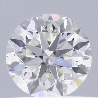 0.4 Carat Round H VS1 VG EX GIA Natural Diamond