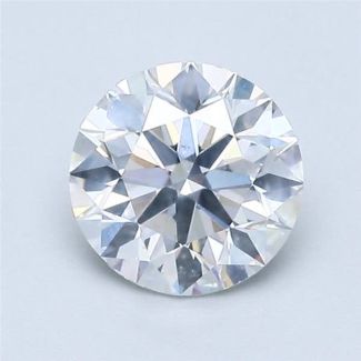 1.0 Carat Round E SI2 EX GIA Natural Diamond