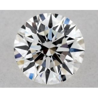 0.31 Carat Round E VVS1 EX GIA Natural Diamond