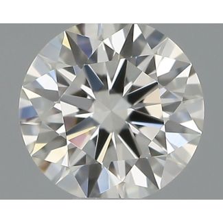 0.3 Carat Round H VVS1 EX IGI Natural Diamond