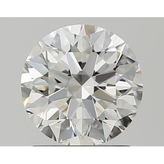 1.5 Carat Round G VS2 EX HRD Natural Diamond