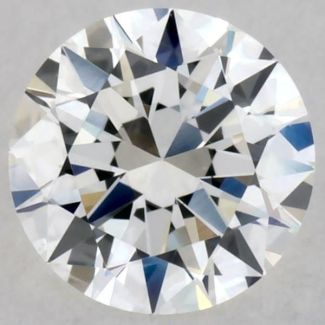 0.29 Carat Round H VS2 EX VG GIA Natural Diamond