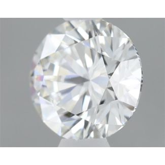 0.37 Carat Round H VS1 EX GIA Natural Diamond