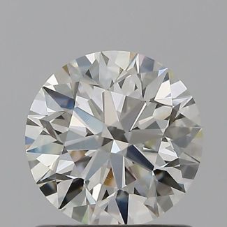 0.9 Carat Round H IF EX IGI Natural Diamond