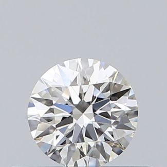 0.31 Carat Round H VVS1 EX GIA Natural Diamond