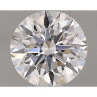 0.4 Carat Round D VS1 EX VG GIA Natural Diamond