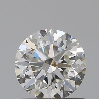 0.8 Carat Round H VVS1 VG EX IGI Natural Diamond