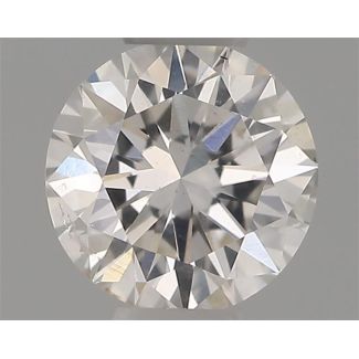 0.30 Carat Round G SI1 VG GD GIA Natural Diamond