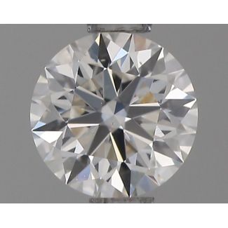 0.65 Carat Round F VS2 EX GIA Natural Diamond