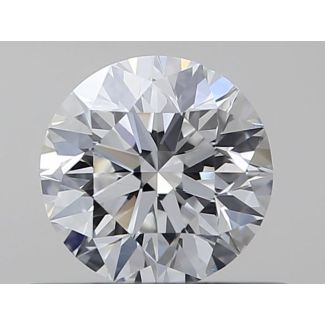 0.4 Carat Round D VVS1 EX GIA Natural Diamond