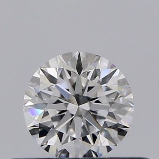 0.30 Carat Round D VS2 VG EX GIA Natural Diamond