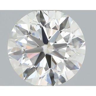 0.5 Carat Round H VVS1 VG EX GIA Natural Diamond