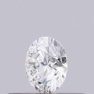 0.26 Carat Round E SI1 EX GIA Natural Diamond