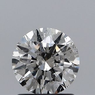 1.01 Carat Round F SI2 EX VG GIA Natural Diamond