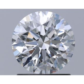 1.3 Carat Round F VS2 EX GIA Natural Diamond