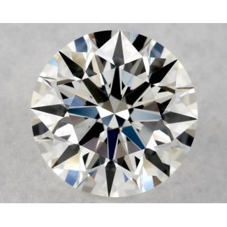 0.36 Carat Round H IF EX GIA Natural Diamond