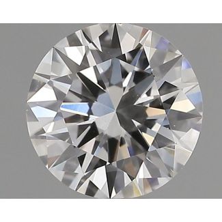 0.5 Carat Round F VS2 EX GD GIA Natural Diamond