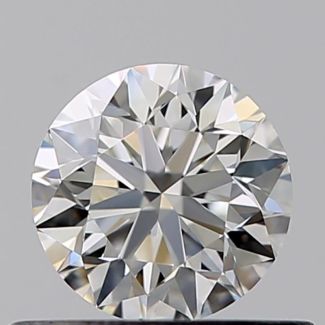 0.45 Carat Round H VVS1 VG EX GIA Natural Diamond