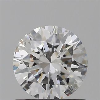 0.70 Carat Round E SI2 EX GIA Natural Diamond