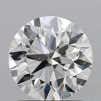 1.7 Carat Round F VS1 EX GIA Natural Diamond