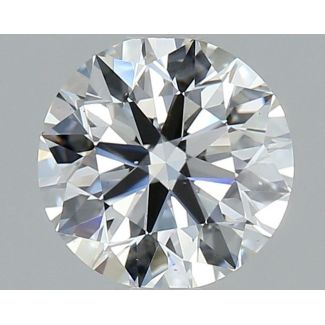 0.99 Carat Round E VS2 EX GIA Natural Diamond