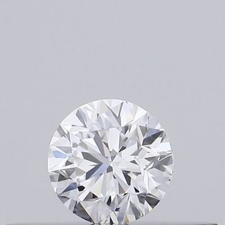 0.18 Carat Round D VS1 VG GIA Natural Diamond