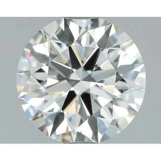 1.3 Carat Round H VVS2 EX GIA Natural Diamond