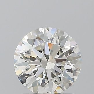 1.02 Carat Round H SI1 EX HRD Natural Diamond