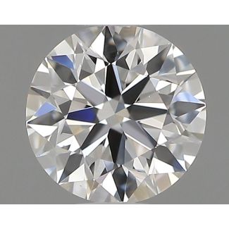 0.38 Carat Round G VS2 EX GIA Natural Diamond