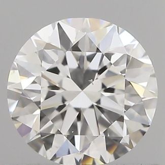 0.70 Carat Round E VS2 VG EX GIA Natural Diamond