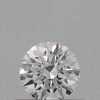 0.33 Carat Round F VS2 EX GIA Natural Diamond