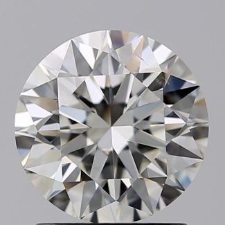 1.33 Carat Round I SI1 EX GIA Natural Diamond