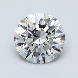 1.03 Carat Round G SI1 EX GIA Natural Diamond