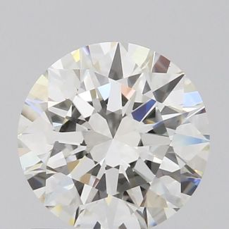 0.95 Carat Round H IF EX GIA Natural Diamond