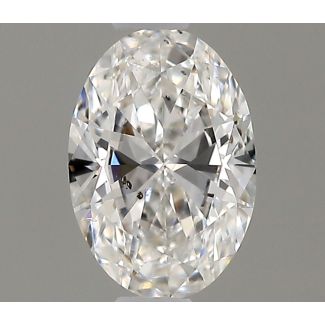 0.31 Carat Oval F SI2 - EX VG GIA Natural Diamond