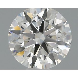 0.4 Carat Round G VVS2 EX VG GIA Natural Diamond