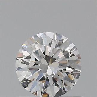 0.50 Carat Round G SI1 EX GIA Natural Diamond