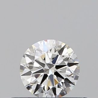 0.34 Carat Round G VVS1 EX GIA Natural Diamond