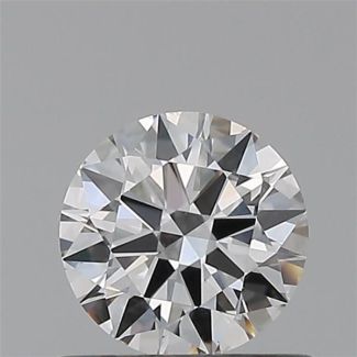 0.50 Carat Round E VS2 EX GIA Natural Diamond